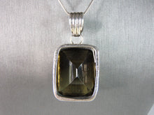 Load image into Gallery viewer, Womens Vintage Estate Sterling Silver Modernist Pendant &amp; Necklace 39.7g E6367