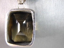 Load image into Gallery viewer, Womens Vintage Estate Sterling Silver Modernist Pendant &amp; Necklace 39.7g E6367