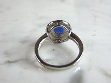 Load image into Gallery viewer, Womens Sterling Silver Modernist Opal Ring 2.8g E6375
