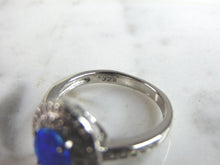 Load image into Gallery viewer, Womens Sterling Silver Modernist Opal Ring 2.8g E6375