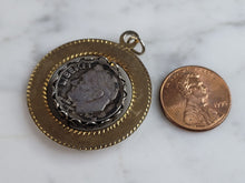 Load image into Gallery viewer, Womens Vintage Estate Silver Mercury Roosevelt Dime Coin Pendant 12.7g E6387
