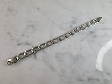 Load image into Gallery viewer, Mens Vintage Estate Sterling Silver Bracelet 21.2g E6396