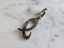 Load image into Gallery viewer, Womens Vintage Estate Sterling Silver Letter "L" Pendant 2.0g E6402