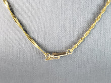 Load image into Gallery viewer, Womens Vintage Estate 14K Gold Smoky Quartz Pendant w/ Necklace, 10.2g E6408