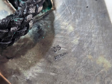 Load image into Gallery viewer, Southwestern Native American Sterling Silver Turquoise Casket Bolo Tie E640