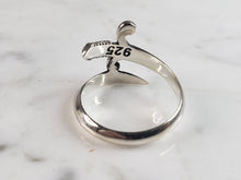 Load image into Gallery viewer, Mens Sterling Silver Arthurs Sword Ring 4.6g E6411