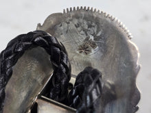 Load image into Gallery viewer, Southwestern Native American Sterling Silver Coral Bolo Tie E643