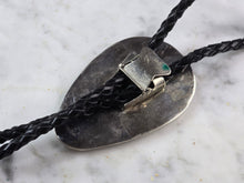 Load image into Gallery viewer, Southwestern Native American Sterling Silver Turquoise Bolo Tie E645