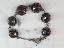 Load image into Gallery viewer, Womens Vintage Estate Sterling Silver Modernist Bracelet 28.3g E6470