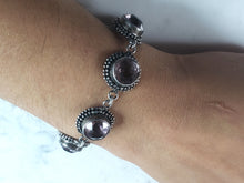 Load image into Gallery viewer, Womens Vintage Estate Sterling Silver Modernist Bracelet 28.3g E6470