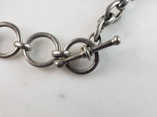 Load image into Gallery viewer, Womens Vintage Estate Sterling Silver Modernist Multi Stone Bracelet 32.6g E6471