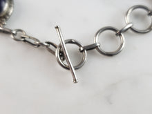 Load image into Gallery viewer, Womens Vintage Estate Sterling Silver Modernist Bracelet 12.5g E6477