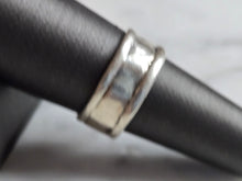 Load image into Gallery viewer, Womens Vintage Estate Sterling Silver Modernist Band Ring 4.9g E6479