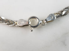 Load image into Gallery viewer, Womens Vintage Estate Sterling Silver Modernist Bracelet 3.2g E6490