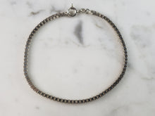 Load image into Gallery viewer, Womens Vintage Estate Sterling Silver Modernist Bracelet 4.2g E6496