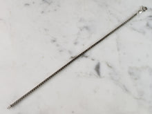 Load image into Gallery viewer, Womens Vintage Estate Sterling Silver Modernist Bracelet 4.2g E6496