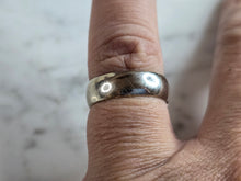 Load image into Gallery viewer, Womens Vintage 14k White Gold Frederick Goldman Wedding Ring Band, 4.0g E6499