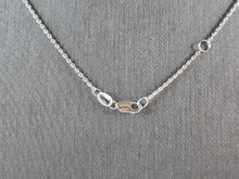 Load image into Gallery viewer, Womens Estate Sterling Silver Blue Cabochon Pendant Necklace 7.5g #E6512