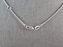 Load image into Gallery viewer, Womens Estate Sterling Silver Labradorite Moonstone Pendant Necklace 12.5g E6516