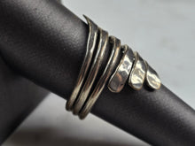 Load image into Gallery viewer, Womens Estate Sterling Silver Modernist Ring 6.3g E6547
