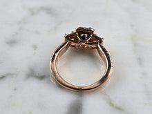 Load image into Gallery viewer, Exquisite Womens Vintage Estate 14K Rose Gold Vera Wang Diamond Ring 5.6g E6548