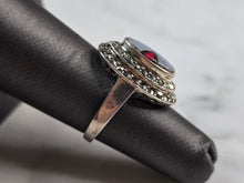 Load image into Gallery viewer, Womens Vintage Estate Sterling Silver Southwestern Zuni Ring 5.2g E654