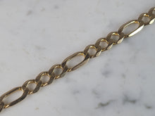 Load image into Gallery viewer, Mens Vintage Estate 14K Yellow Gold Italian Chain Link Bracelet  16.5g E6554