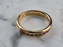 Load image into Gallery viewer, Womens Vintage Estate 14k Gold Diamond Ring 3.6g #E6556