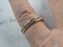Load image into Gallery viewer, Womens Vintage Estate 14k Gold Diamond Ring 3.6g #E6556