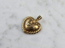 Load image into Gallery viewer, Womens Vintage 14k Gold Michael Anthony Love Heart Pendant 1.8g E6563