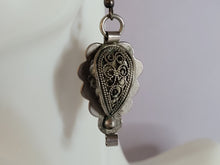 Load image into Gallery viewer, Womens Vintage Estate Sterling Silver Modernist Earrings 5.3g E6591