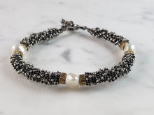 Load image into Gallery viewer, Womens Vintage Estate Sterling Silver Modernist Bracelet 23.4g #E6599