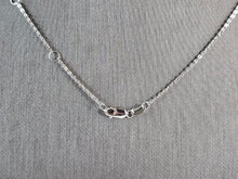 Load image into Gallery viewer, Womens Vintage Estate Sterling Silver Hamsa Hand Pendant Necklace 4.7g E6604