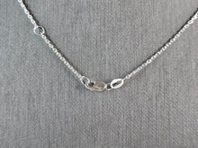 Load image into Gallery viewer, Womens Vintage Estate Sterling Silver CZ Elephant Pendant Necklace 6.5g E6606