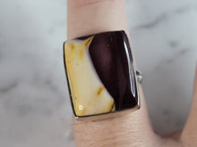 Load image into Gallery viewer, Womens Vintage Estate Sterling Silver Chalcedony Stone Ring 7.7g E6630