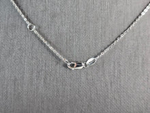 Load image into Gallery viewer, Womens Vintage Estate Sterling Silver Onyx Pendant Necklace 5.9g E6641