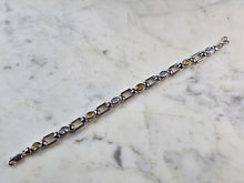 Load image into Gallery viewer, Womens Estate Sterling Silver Modernist Bracelet 18.0g #E6646