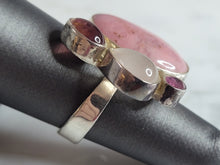 Load image into Gallery viewer, Womens Vintage Estate Sterling Silver Rhodonite Ring 8.8g E6655