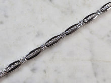 Load image into Gallery viewer, Womens Sterling Silver CZ Tennis Bracelet 14.2g E6659