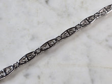 Load image into Gallery viewer, Womens Sterling Silver CZ Tennis Bracelet 14.2g E6659