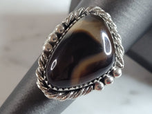 Load image into Gallery viewer, Womens Vintage Estate Sterling Silver Modernist Ring 11.5g E6660