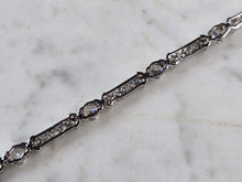 Load image into Gallery viewer, Womens Sterling Silver CZ Tennis Bracelet 13.9g E6663