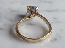 Load image into Gallery viewer, Womens Vintage Estate 14K Yellow Gold Mystic Topaz Ring 5.0g #E6679