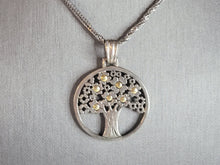 Load image into Gallery viewer, Womens Vintage Sterling Silver Tree Of Life Pendant Necklace 16.6g E6697
