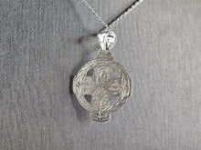 Load image into Gallery viewer, Vintage Estate Sterling Silver Religious 4 Way Cross Pendant Necklace 6.6g E6711