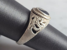 Load image into Gallery viewer, Vintage Estate Sterling Silver Chinese Yin Yang Ring 3.7g E6713