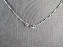 Load image into Gallery viewer, Womens Vintage Estate Sterling Silver Heart Pendant &amp; Necklace 7.3g E6716