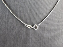 Load image into Gallery viewer, Womens Vintage Estate Sterling Silver CZ Modernist Pendant Necklace 10.1g E6720