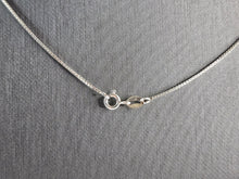 Load image into Gallery viewer, Womens Sterling Silver Modernist CZ Pendant Necklace 8.3g E6722