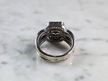 Load image into Gallery viewer, Womens Vintage Estate 10K White Gold Diamond Ring 7.1g, E6726